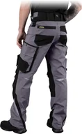 Odzież robocza - SPODNIE OCHRONNE DO PASA LHOLLMAN HARVERAIR-T; SZARO-CZARNY - miniaturka - grafika 1