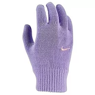 Rękawiczki - Nike Damskie rękawiczki zimowe, fioletowy, L-XL - miniaturka - grafika 1