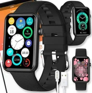 Smartwatch - Active Band HT5 Pro Czarny - miniaturka - grafika 1