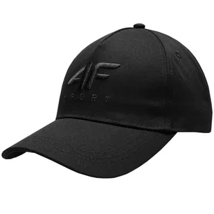Czapka z daszkiem 4F 4FSS23ACABM132 (kolor Czarny, rozmiar M) - Czapki damskie - miniaturka - grafika 1