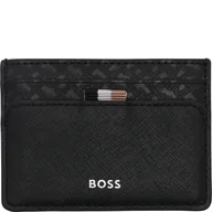 Etui na dokumenty i karty - BOSS BLACK Skórzane etui na karty Zair_M - miniaturka - grafika 1