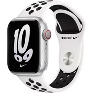 Akcesoria do smartwatchy - Apple Pasek sportowy Nike w kolorze Summit White/czarnym 41 mm - miniaturka - grafika 1