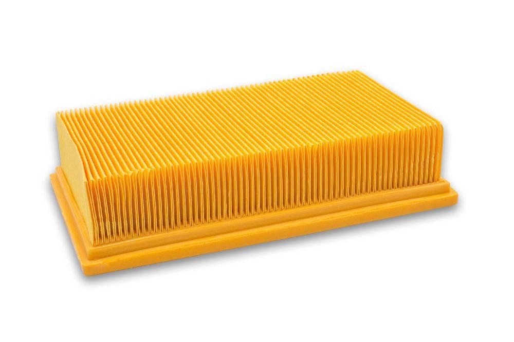 Filtr do odkurzaczy takich jak Kärcher 6.904-367.0, 6.907-012-0, 6.907-012.0, 6.907-242.0, 6.907-455.0, płaski filtr plisowany