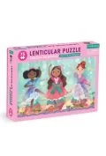 Puzzle - Puzzle soczewkowe z ruchomym obrazkiem 75 el. Baletnice - miniaturka - grafika 1