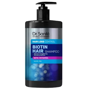 DR.SANTE Biotin szampon do włosów z biotyną przeciw wypadaniu włosów 1000ml - Szampony do włosów - miniaturka - grafika 1