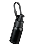 Etui na klucze - Butelka wielorazowa Orbitkey Clip-on Refillable Bottle 50 ml - black - miniaturka - grafika 1