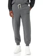 Spodenki męskie - Champion Legacy Athletics-Powerblend Rib Cuff męskie spodnie dresowe, Graphite Melange, XXL - miniaturka - grafika 1