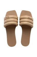 Klapki i japonki damskie - Havaianas klapki YOU MILAN damskie kolor beżowy 4148312.3581 - miniaturka - grafika 1