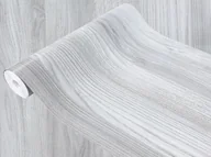 Meble modułowe i akcesoria - Okleina Meblowa Samoprzylepna Dąb Jasnoszary Na Meble Regał Szafę 90x240 - miniaturka - grafika 1