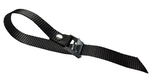 Parciany Pasek Opaska Mocująca Koło Uchwyt Klamra Do Przewozu Roweru Rowera - Akcesoria do bagażników dachowych - miniaturka - grafika 1