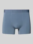 Majtki męskie - Obcisłe bokserki z elastycznym pasem i detalem z logo - miniaturka - grafika 1
