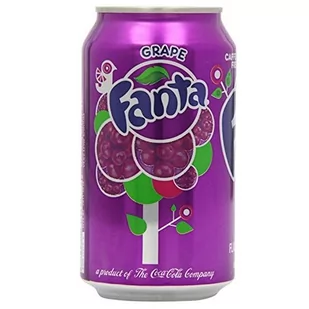 IMPORT FANTA GRAPE 355ML Zestaw 12 sztuk - Soki i napoje niegazowane - miniaturka - grafika 1