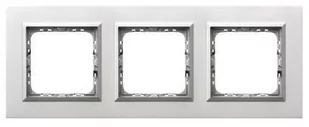 LEDart 3-krotna, pozioma i pionowa - Ospel SONATA R-3RAC/35/38, aluminium, grubość 4 mm - Klawisze i ramki - miniaturka - grafika 1