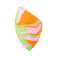 Gąbeczki do makijażu - Orange Swirl Miracle Complexion Sponge gąbka do podkładu - miniaturka - grafika 1