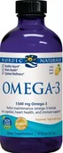Witaminy i minerały - Nordic Naturals Nordic Naturals Omega-3 1560 mg smak cytrynowy - 237 ml NN027635 - miniaturka - grafika 1