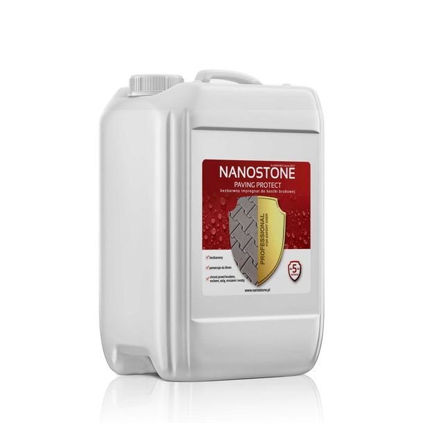 20L=160m² impregnat do kostki brukowej NANOSTONE PAVING PROTECT 5lat MATOWY