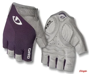Rękawiczki Damskie Giro Strada Massa Sg Krótki Palec Dusty Purple White - Rękawiczki rowerowe - miniaturka - grafika 1