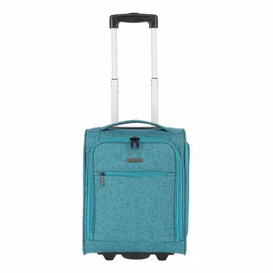 Travelite Wózek kabinowy 2-kołowy 43 cm petrol - Walizki - miniaturka - grafika 1