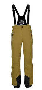 killtec Mężczyźni Spodnie narciarskie/funkcjonalne z odpinanymi szelkami, ochroną krawędzi i osłoną przeciwśnieżną KSW 100 ENOSH MN SKI PNTS, blasses oliv, L, 43431-000 - Spodnie narciarskie - miniaturka - grafika 1