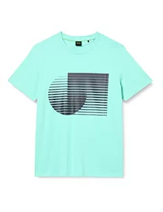 BOSS T-shirt męski, Open Green344., XXL - Koszulki męskie - miniaturka - grafika 1