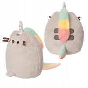 Maskotki i pluszaki - KOT PUSHEEN jednorożec z tęczowy unicorn maskotka - miniaturka - grafika 1