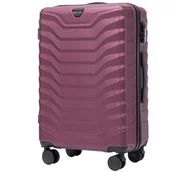 Walizki - Walizka średnia Wings PEAFOWL 24" BURGUNDY - miniaturka - grafika 1