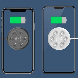 Dudao ładowarka bezprzewodowa Qi 15 W z przyssawką czarny (A12s black) - Ładowarki do telefonów - miniaturka - grafika 7