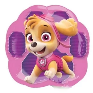 Amscan Balon foliowy "Paw Patrol Sky & Everest", 9" SHP 3449602 - Balony i akcesoria - miniaturka - grafika 1