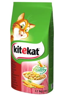 Kitekat wołowina i warzywa 12 kg - Sucha karma dla kotów - miniaturka - grafika 1