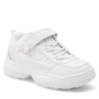 Buty dla dziewczynek - Sneakersy Kappa SS24-3CK10 Biały - grafika 1