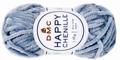 Pasmanteria - WŁÓCZKA HAPPY CHENILLE DMC kol. 18 brudny niebieski - miniaturka - grafika 1