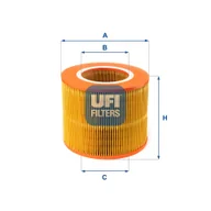 Filtry powietrza - Filtr powietrza UFI Filtry 27.354.00 - miniaturka - grafika 1
