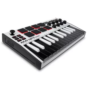 Klawiatura sterująca AKAI MPK Mini MK3 Biały - Instrumenty klawiszowe - miniaturka - grafika 1