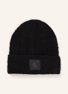 Calvin Klein Czapka schwarz - Czapki damskie - miniaturka - grafika 1