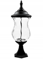 Lampy ogrodowe - Polux Lampa ogrodowa stojąca MARSYLIA AL833LCWB 3x3W 6400K czarna niska >> DARMO (300874) - miniaturka - grafika 1