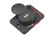 Ładowarki samochodowe - Ładowarka samochodowa uniwersalna do montażu slim USB 12/24V 5V/2,4A. - miniaturka - grafika 1