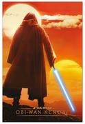 Plakaty - Star Wars Kenobi Twin Suns - plakat - miniaturka - grafika 1