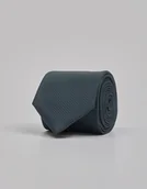 Krawaty i muchy męskie - krawat classico kcg7 zielony - miniaturka - grafika 1