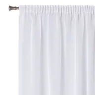 Firany - Firanka z taśma MARY, 290 x 160 cm, kolor biały - miniaturka - grafika 1