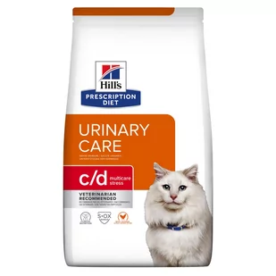 Hills Prescription Diet C/D Urinary Care Urinary Stress 1,5 kg - Sucha karma dla kotów - miniaturka - grafika 1