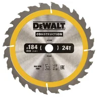 Akcesoria do elektronarzędzi - DEWALT Tarcza DT1939 do pilarek przenośn 184x16mm DT1939-QZ DT1939-QZ - miniaturka - grafika 1