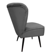 Fotele - Fotel PRL nogi czarne BL14 - miniaturka - grafika 1