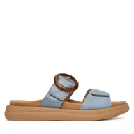 Klapki i japonki damskie - Klapki Remonte D2N51-10 Niebieski - miniaturka - grafika 1