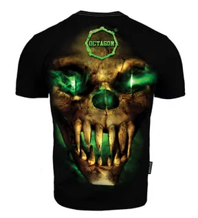 Koszulki sportowe męskie - Octagon T-Shirt Koszulka Green Demon - grafika 1