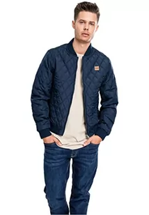 Urban Classics Męska kurtka Diamond Quilt, pikowana kurtka bomberka dla mężczyzn, dostępna w wielu kolorach, rozmiary S - 5XL, grantowy, XXL - Kurtki męskie - miniaturka - grafika 1