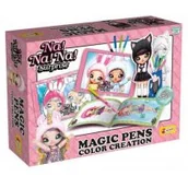 Zabawki kreatywne - Lisciani Na! Na! Na! Surprise Kreowanie koloru Magiczne długopisy 85040 - miniaturka - grafika 1