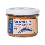 Konserwy i dania rybne - PAPRYKARZ Z KARPIA Z SOCZEWICĄ BIO 185 g (SŁOIK) - RYBY Z SERCA NATURY - miniaturka - grafika 1