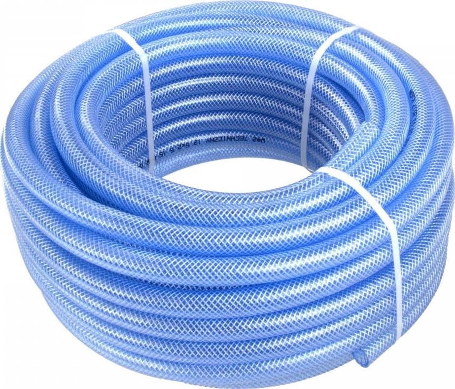 Geko WĄŻ TECHNICZNY 12,5X3MM ZBR.TRANS. NIEB.1MB /50M 1 G73707