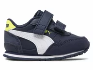 Buty dla dziewczynek - Buty Dziecięce Puma St Runner 384903-02 Rzepy 20 - miniaturka - grafika 1
