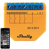 Inne akcesoria elektryczne - Moduł Shelly i4 Plus DC, 4 vstupy, 5–24 VDC, Wi-Fi, BT (SHELLY-PLUS-I4-DC) - miniaturka - grafika 1
